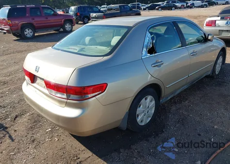 2004 Honda Accord 2.4 Lx from USA, damaged, VIN 1HGCM563X4A114573
